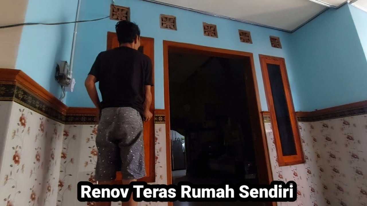 Renov Teras Rumah Sendiri‼️
