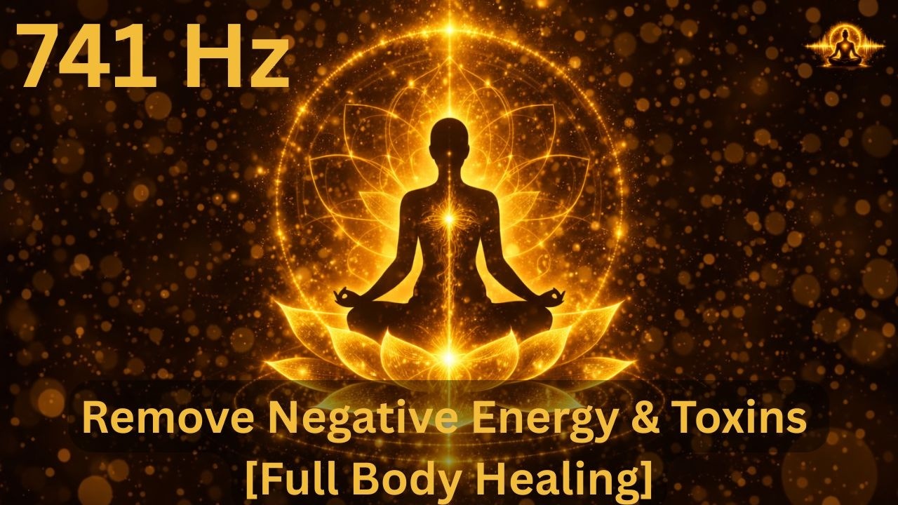 741 Hz Full Body Healing | Remove Negative Energy & Toxins | Theta Binaural Beats | Detox Your Aura