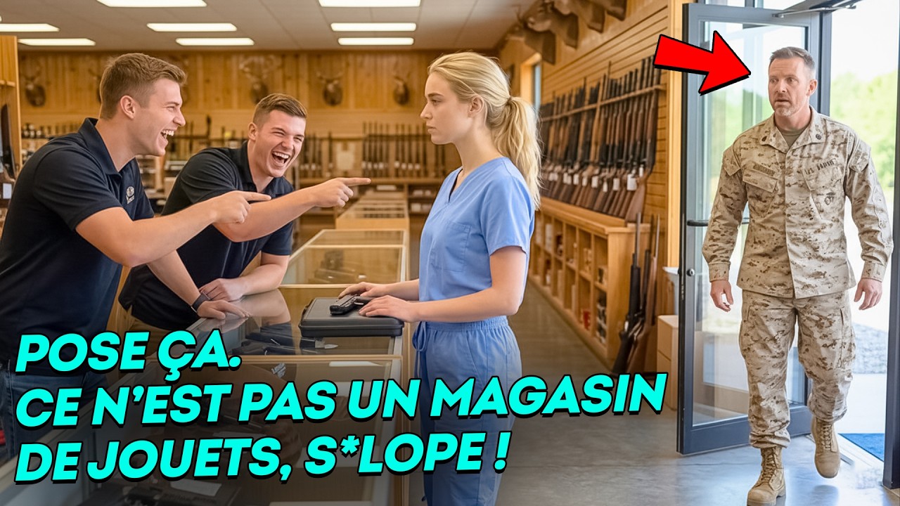 « Pas un magasin de jouets, sal*pe » Ils ont ri de l’infirmière — puis le patron est entré
