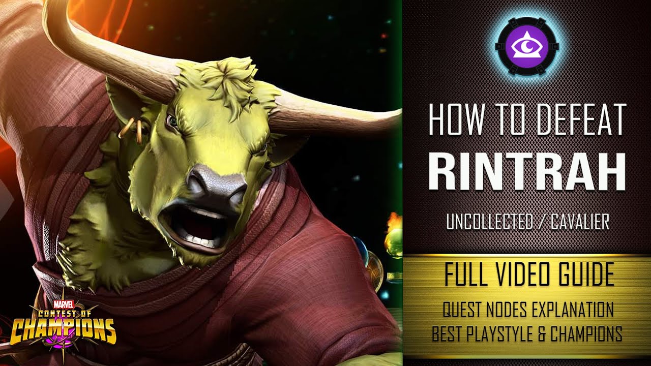 How To Defeat RINTRAH Easily | FULL BREAKDOWN & BEST PLAYSTYLE | Marvel Contest Of Champions