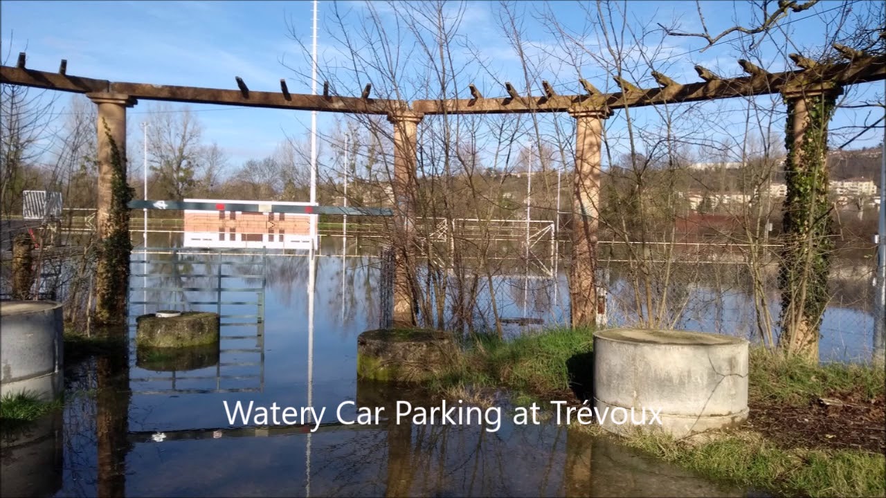 2018-01-28 Bike ride VTT-Amberieux-Saone O in floods