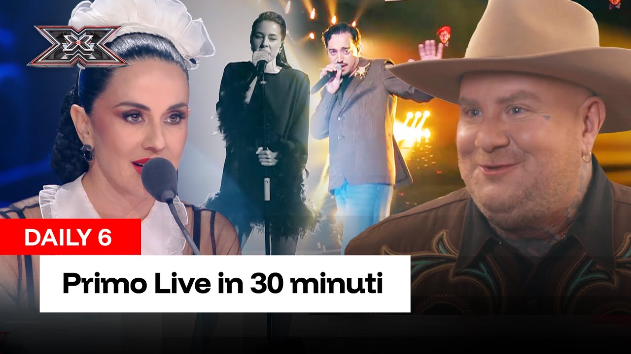 Riassunto del primo Live | DAILY 6 X Factor 2025