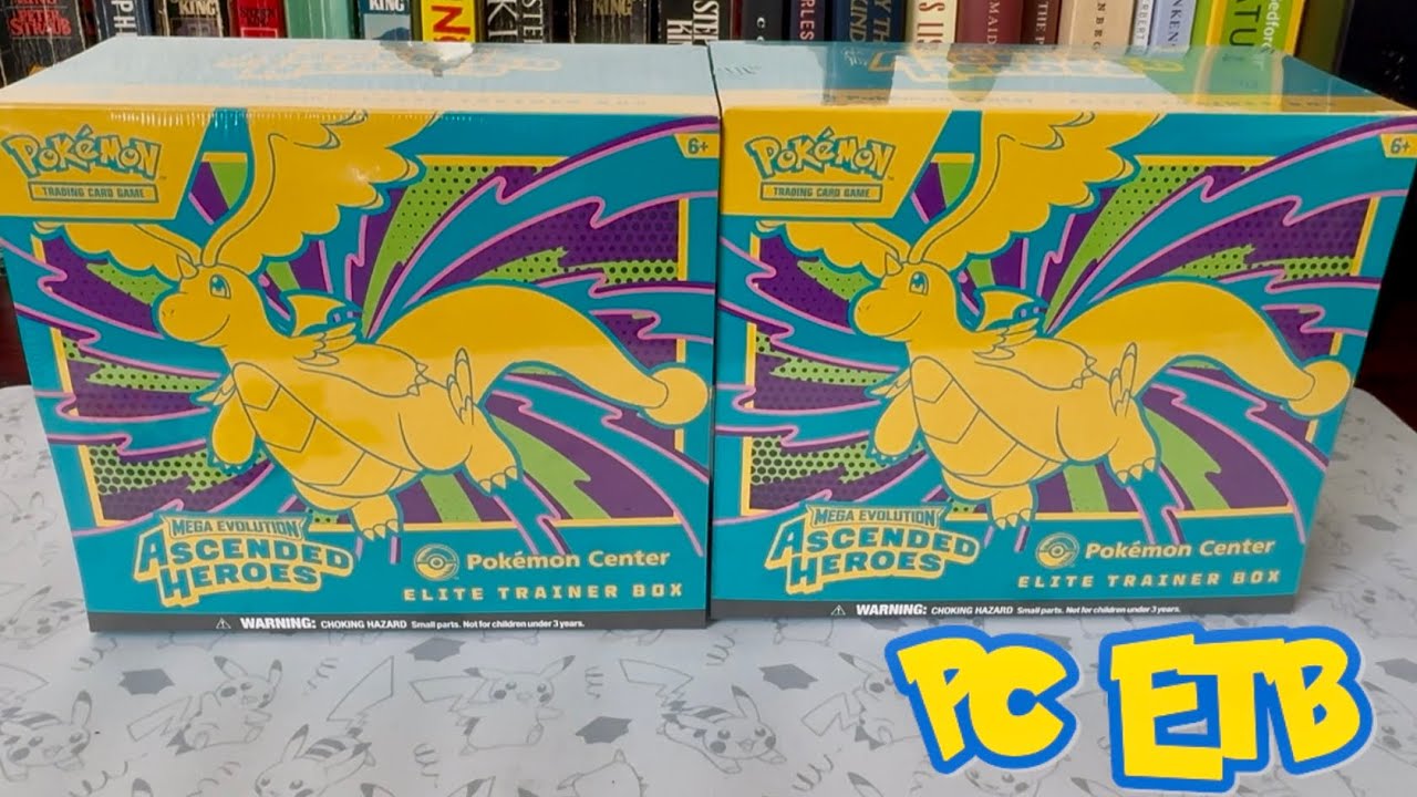 ASCENDED HEROES POKEMON CENTER ETB (EARLY OPENING)