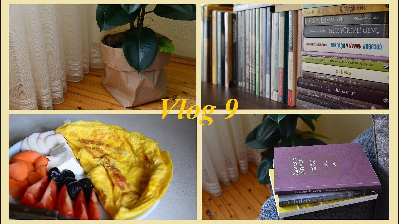 Kitap Tavsiyesi ll kağıttan saksı, DIY ll Sessiz vlog, Silent vlog