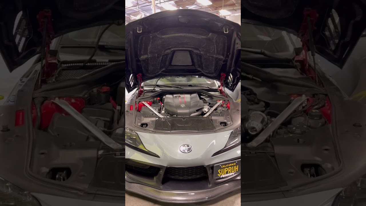 HKS Blow off valve Install ⚙️🏁 #mk5supra #supra #a90 #supramk5 #cars #carslover #toyotasupra