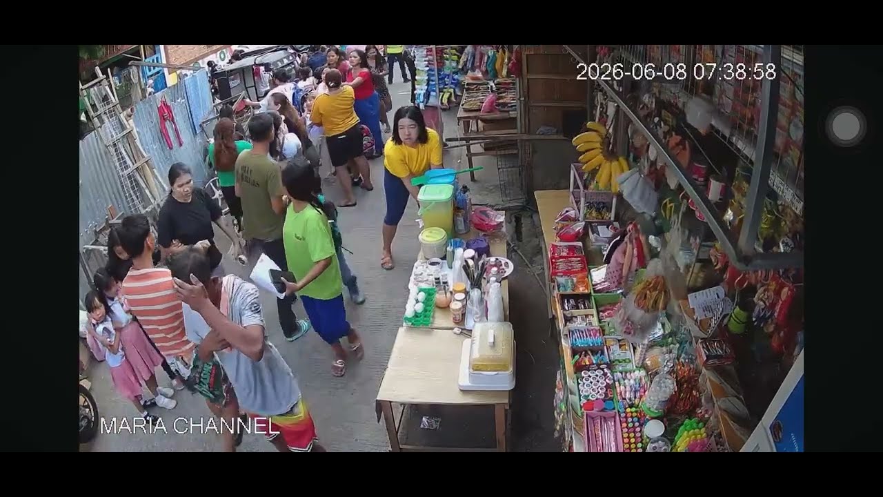 6.7 Magnitude Earthquake Recorded in Philippines Today in different camera in Davao City 