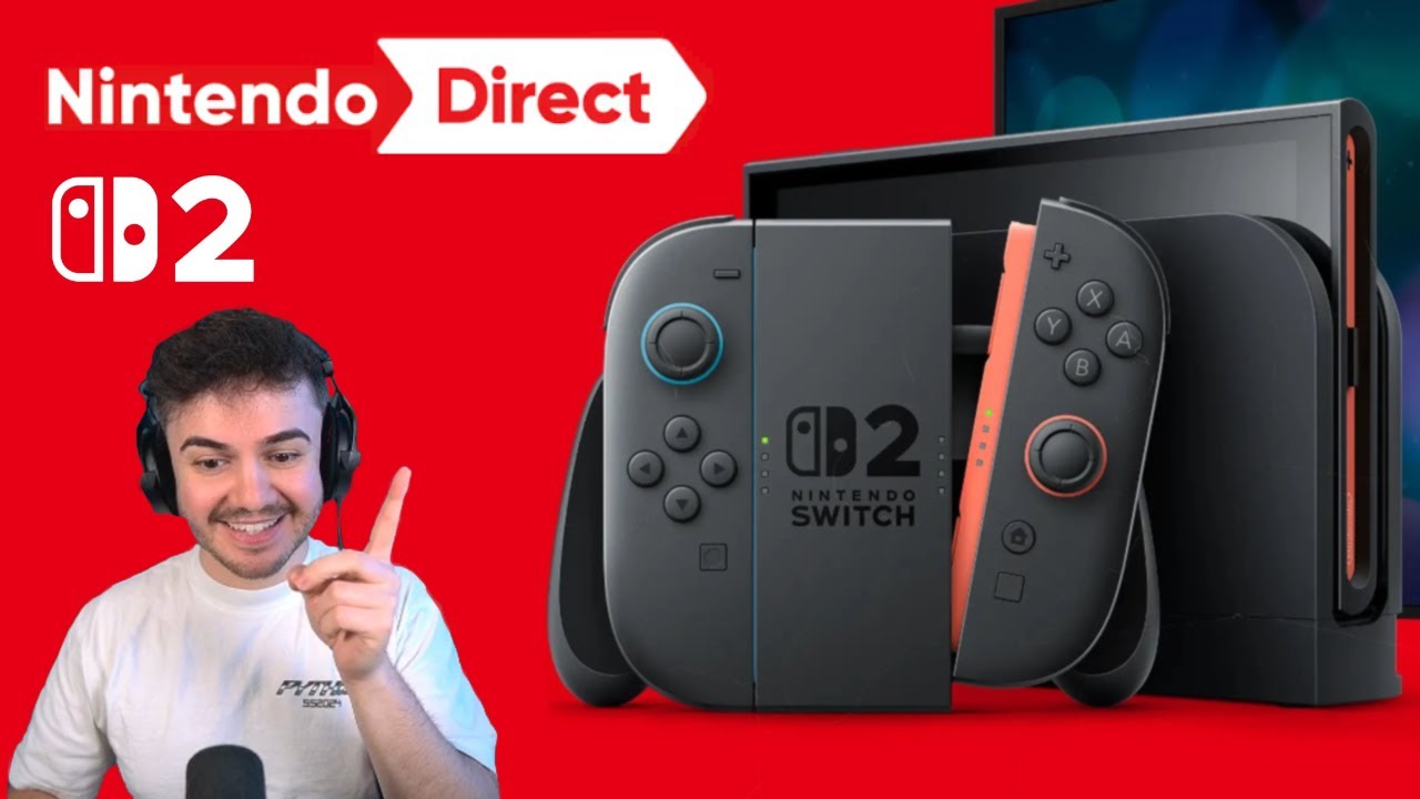 JohnStone Reacts to NINTENDO SWITCH 2 DIRECT