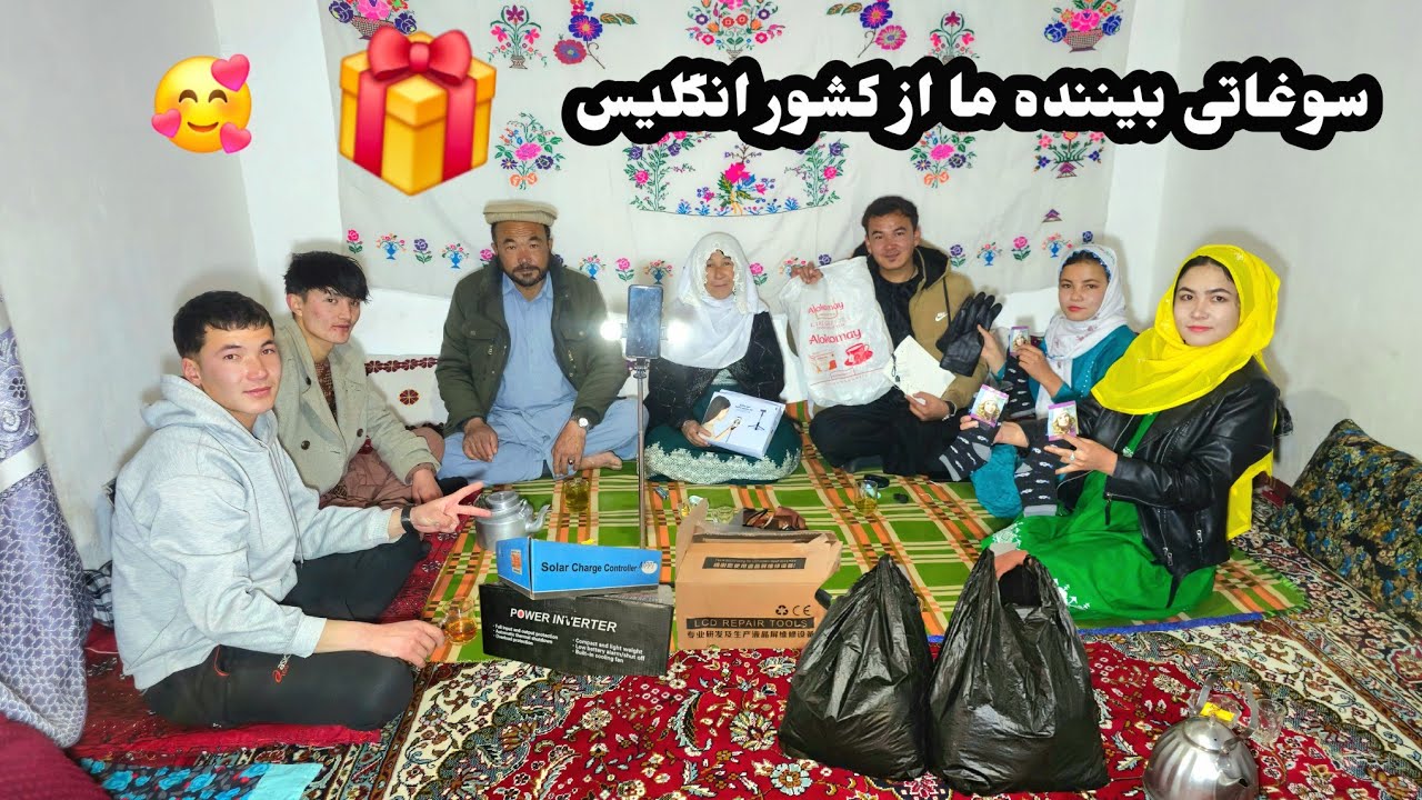 سوغاتی🛍 بیننده ما از گشور انگلیس بسیار تشکر بابت هدیه قشنگش 🥰❤️