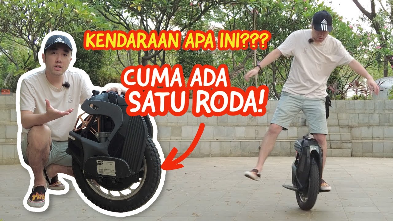 TERNYATA BEGINI! KENDARAAN RODA SATU | ELECTRIC UNICYCLE | EUC INDONESIA