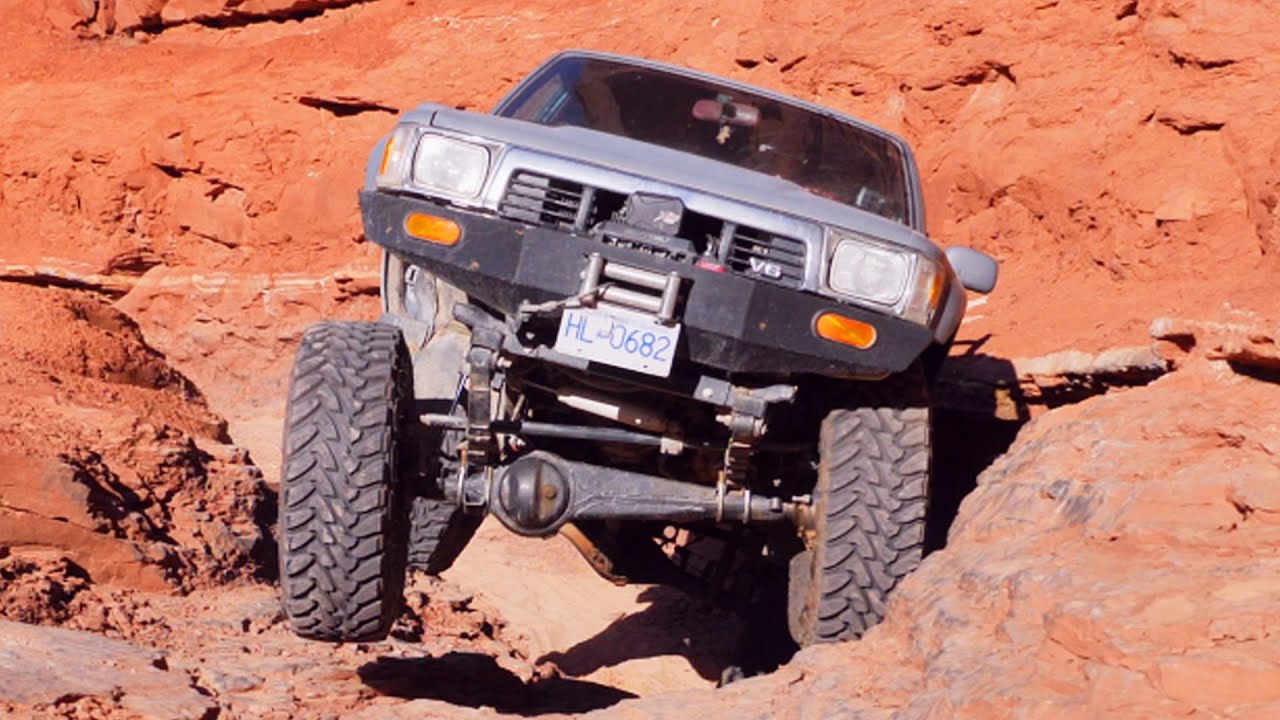 Поездка на моем внедорожнике Rock Crawler 1000 миль до Моаба - маршрут 