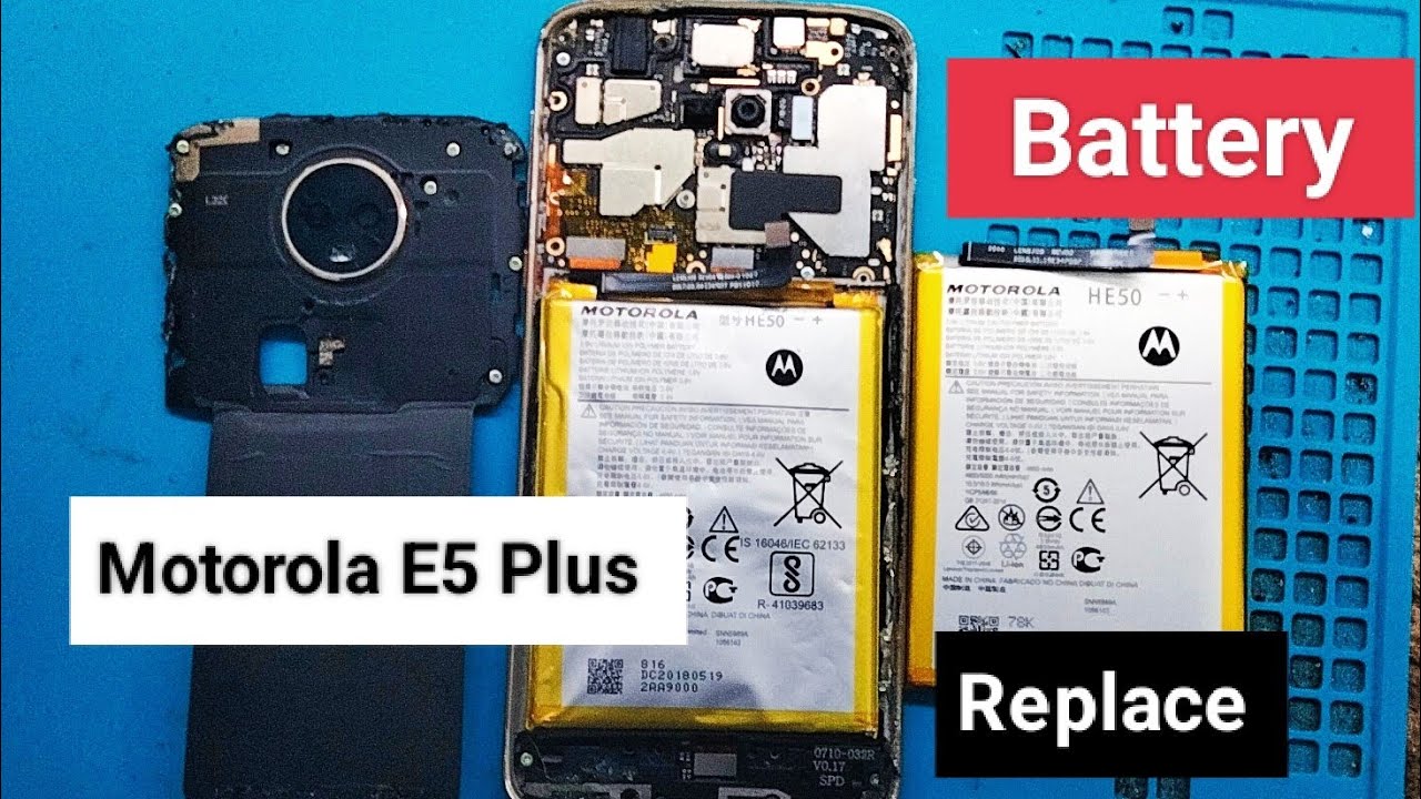 Motorola E5 plus (XT1924-1) Battery Replacement | XT1924-1 Battery Replace