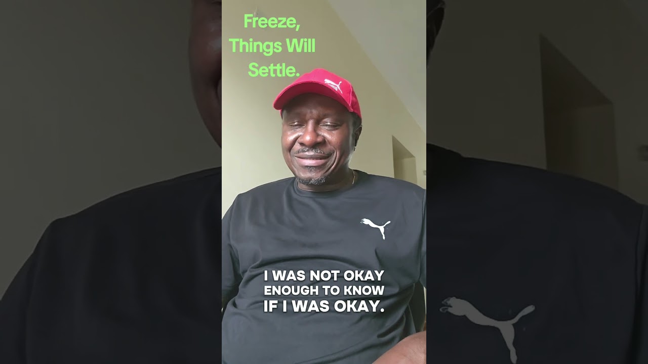 Freeze, Things Will Settle.