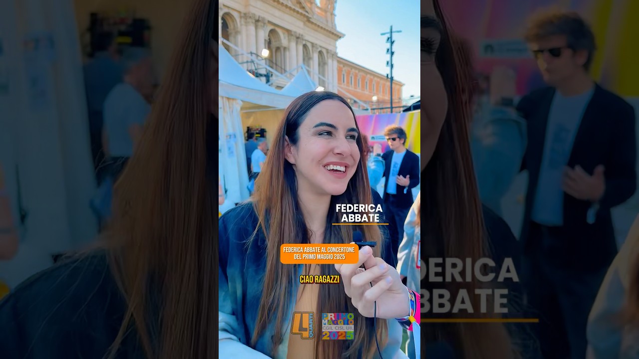 Protagonista della nuova canzone d&rsquo;autore italiana, Federica Abbate ha brillato al #Primo Maggio.