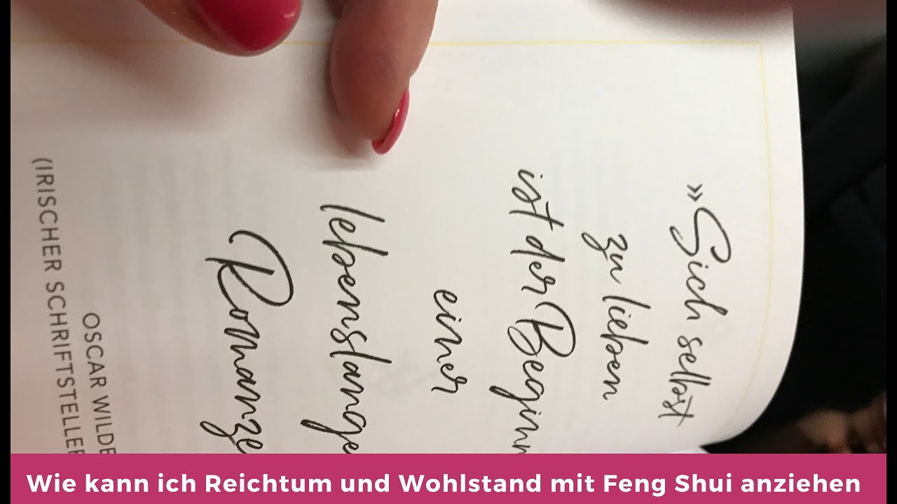 Wie kann ich Reichtum und Wohlstand mit Feng Shui anziehen