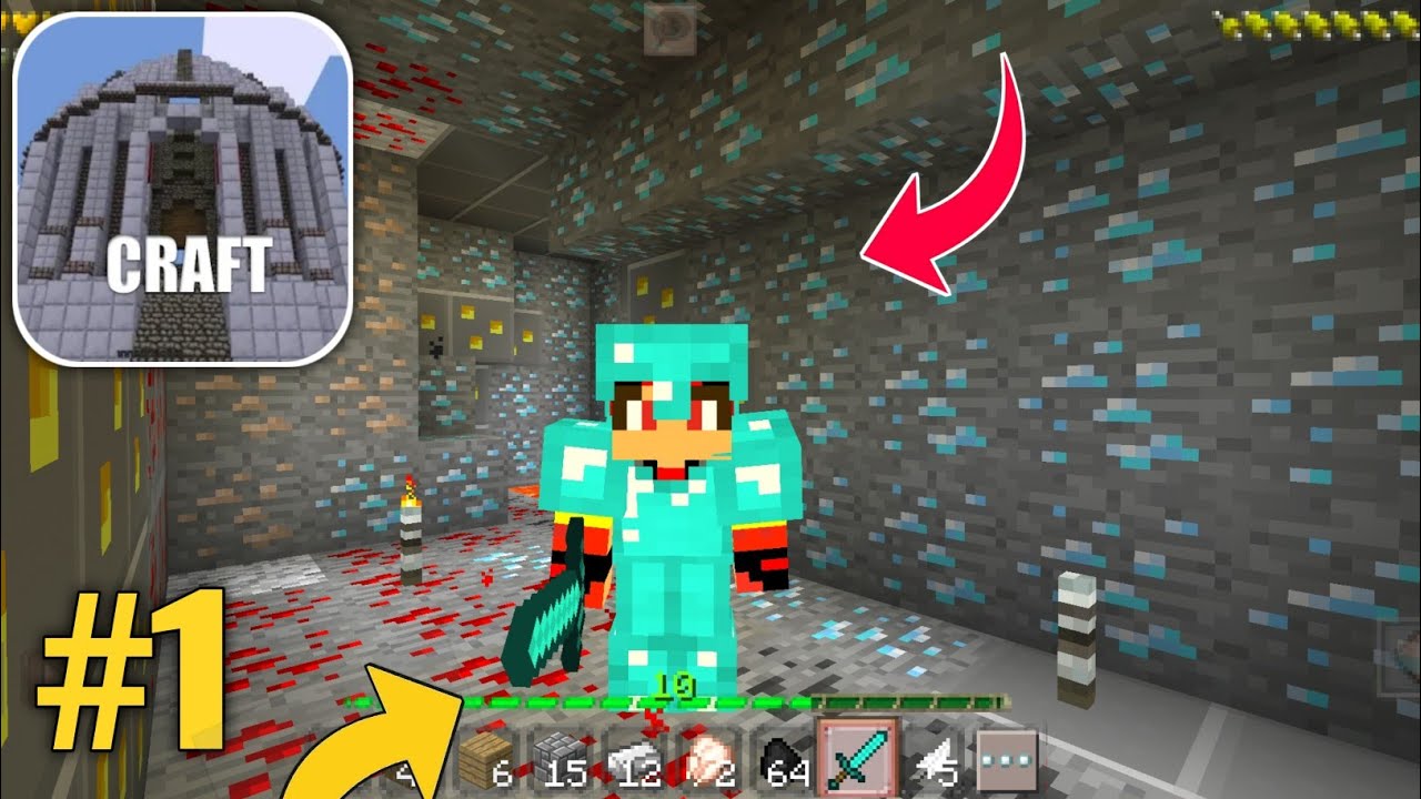 Minicraft Unlimited Diamond Block Glitch | New Multiplayer Survival 🔥Walkthrough Part 1-(2026) 😱