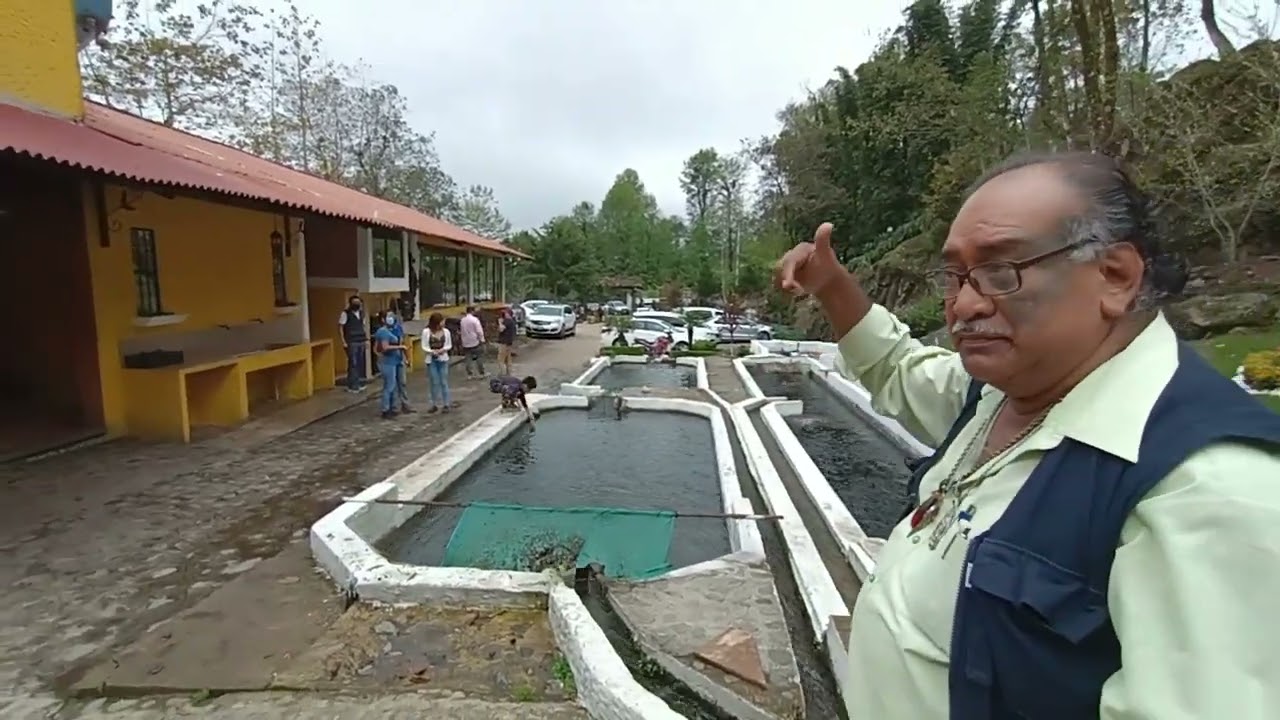 EL PARAÍSO DE LAS TRUCHAS EN XICO VIEJO VERACRUZ MÉXICO.