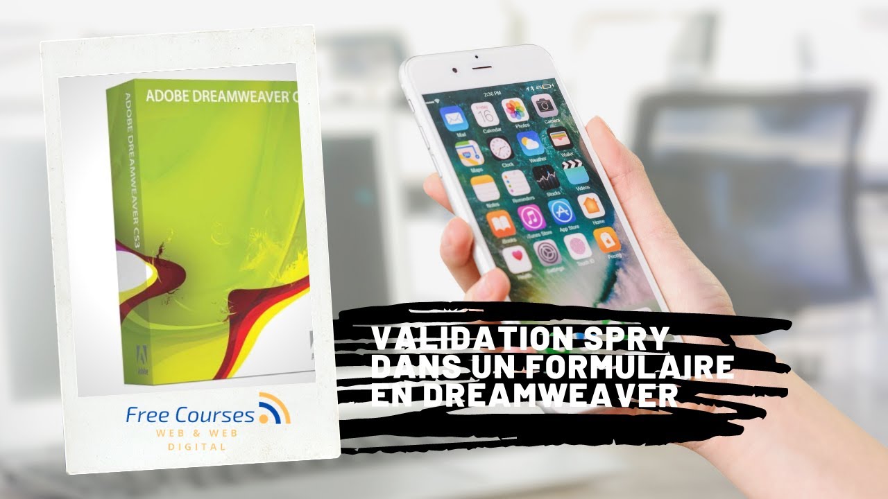 Utilisation de validation Spry dans un formulaire en Dreamweaver - Partie4