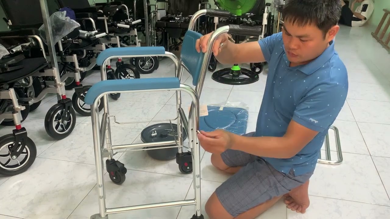 Hướng Dẫn Lắp Đặt Ghế Bô Vệ Sinh Lucass X12 và X62 | Siêu Thị Xe Lăn