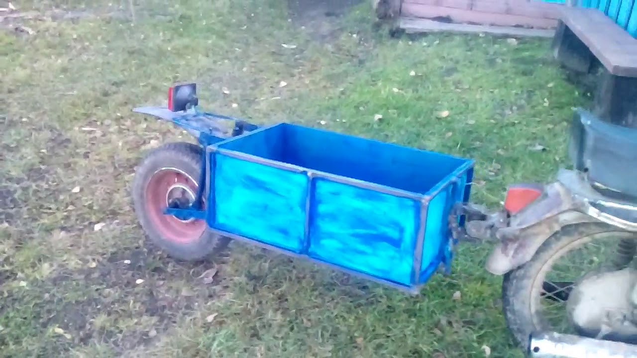 прицеп для мотоцыкла восход.