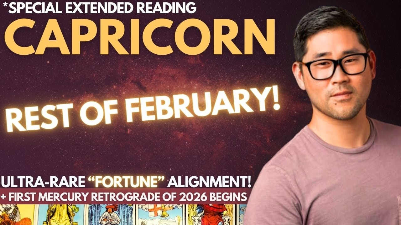 Capricorn - WHAT THE ACTUAL 😳 - I HOPE YOU’RE SITTING DOWN FOR THIS! 🌠 Feb 22-28 Tarot Horoscope