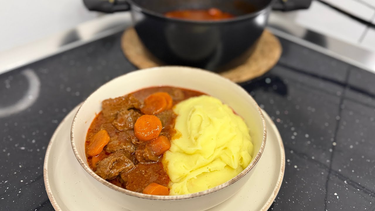 🍲 Gjellë me mish viçi – e shijshme, e butë dhe plot aromë! 😋