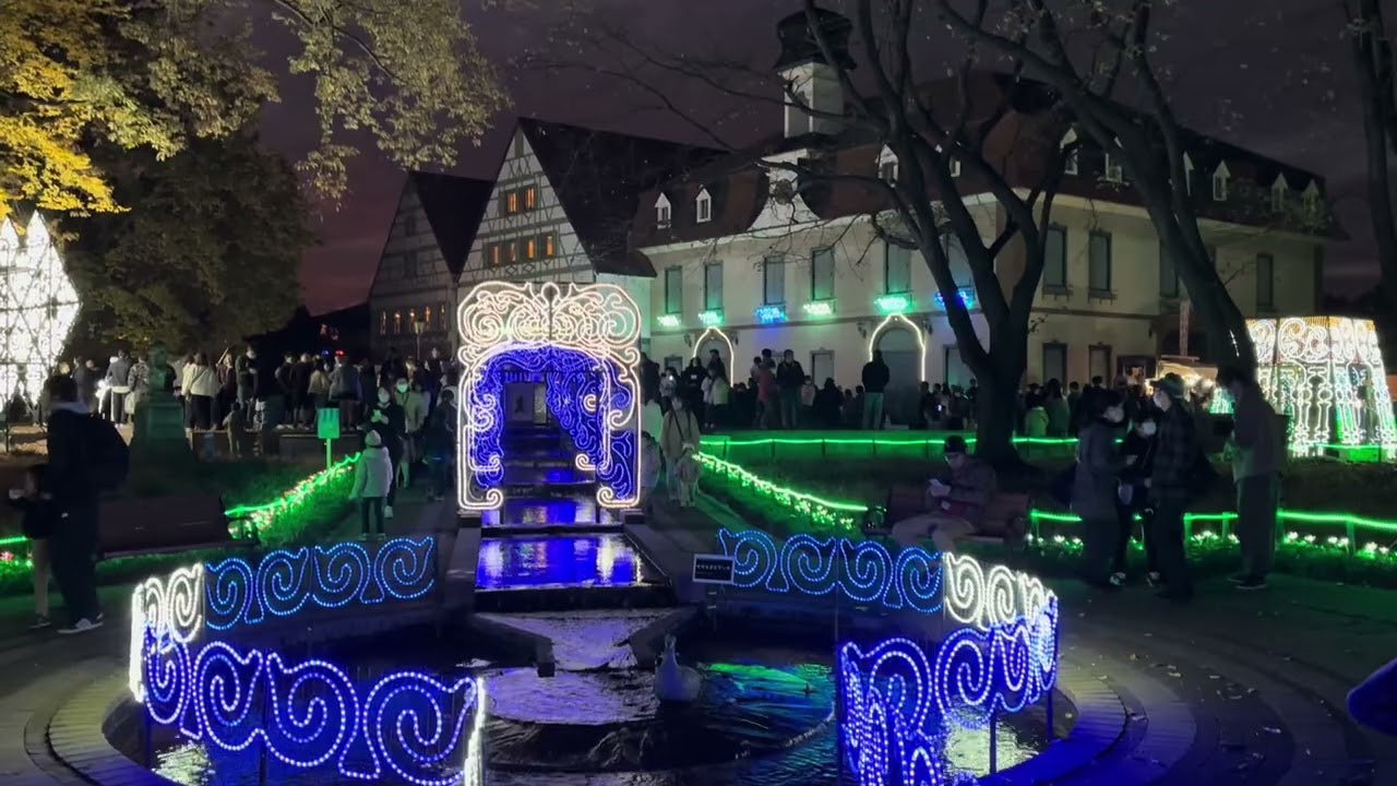 【イルミネーション】下野市グリムの森イルミネーション2025