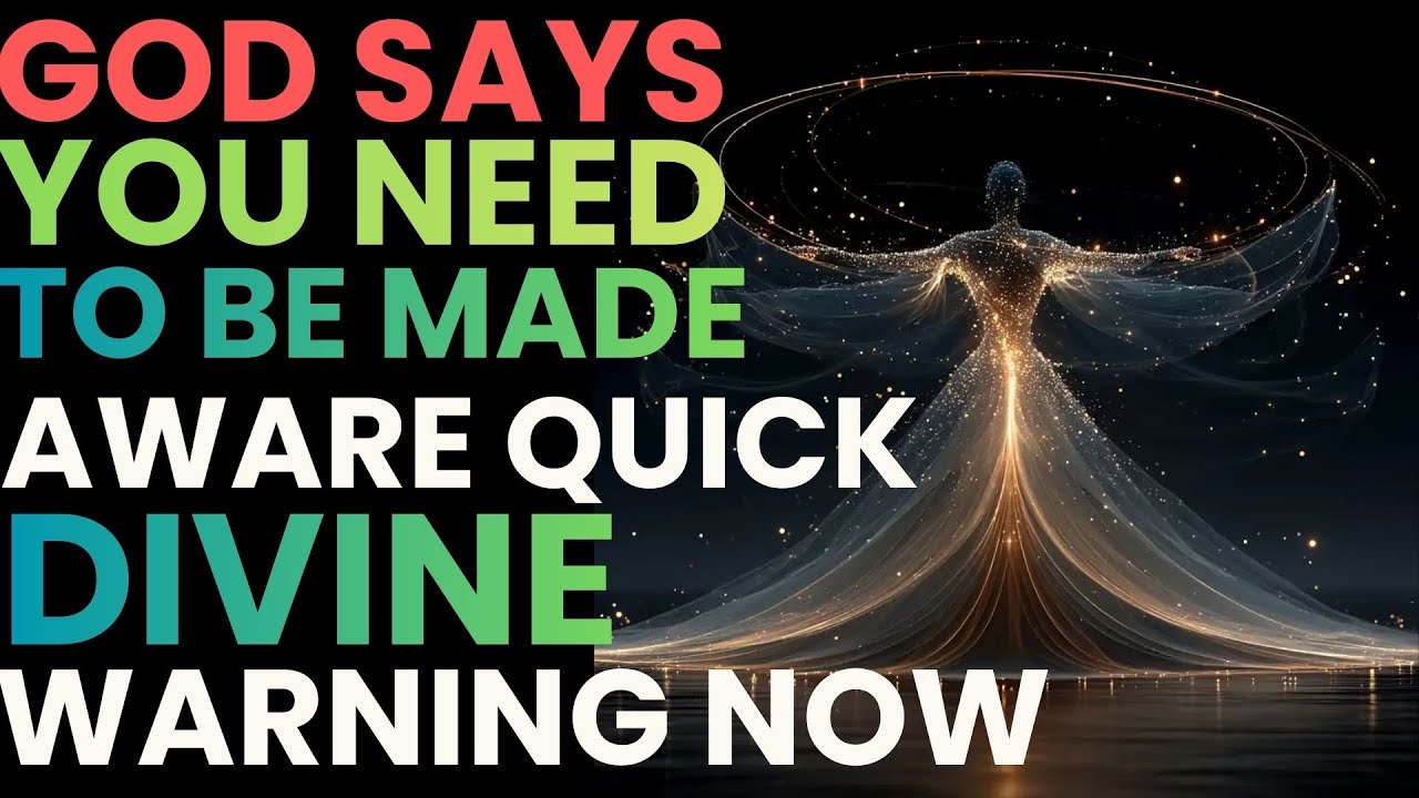 GOD Says: You Need to Be Made Aware QUICK ⚠️ | THIS IS NOT A COINCIDENCE🙏 Divine Warning Now..
