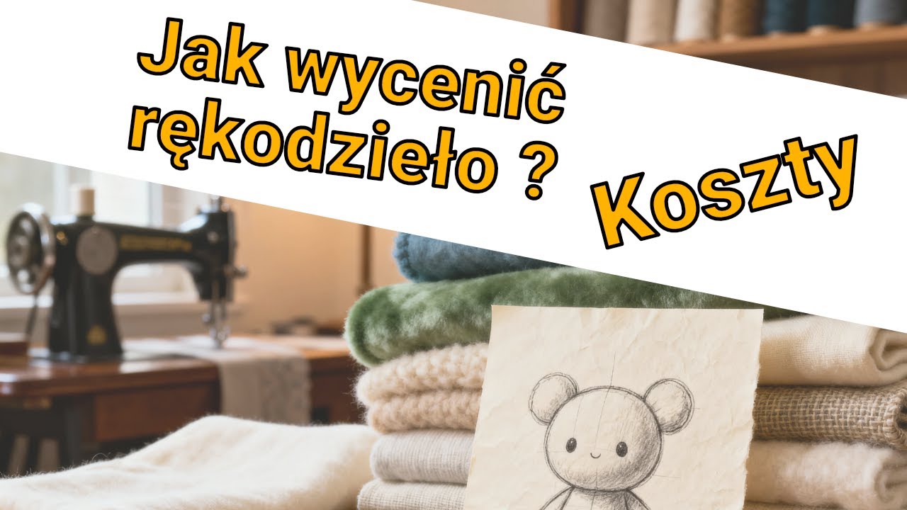 Wycena rękodzieła - Metoda "kwadracika" Jak liczyć koszty ?