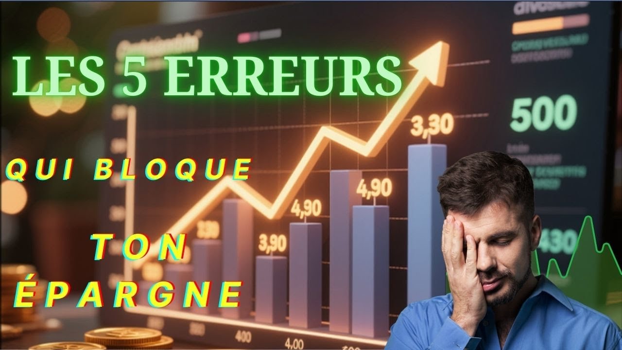💡Les 5 erreurs qui t&rsquo;emp&ecirc;chent d&rsquo;&eacute;pargner ( Et comment les corriger ) #conseilsbusiness #finance