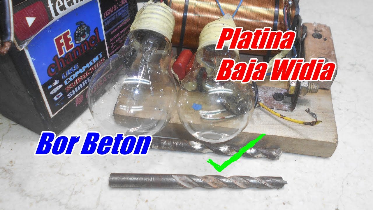 PLATINA BAJA WIDIA DARI BOR BETON || S3trum Nila