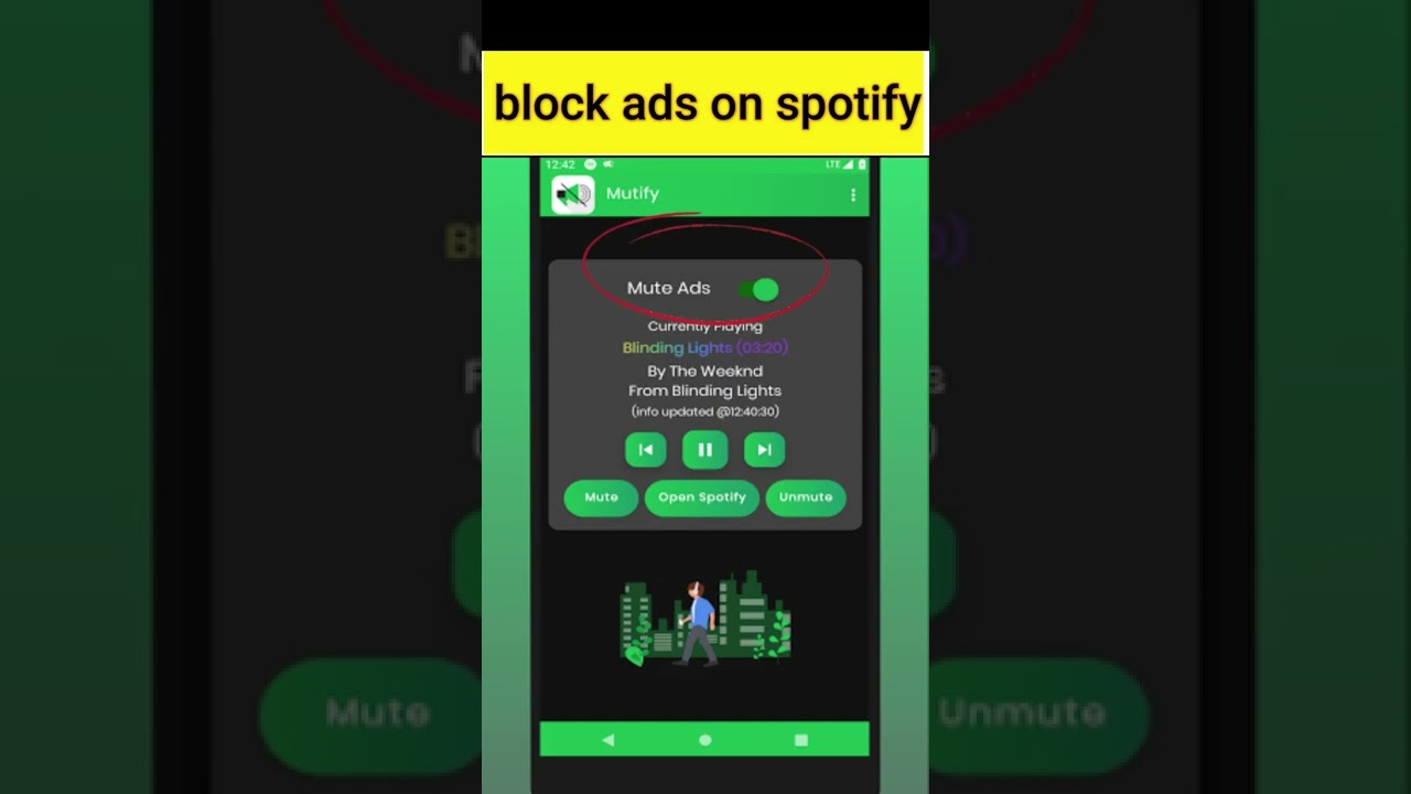 how to block ads on spotify #shorts #mutify