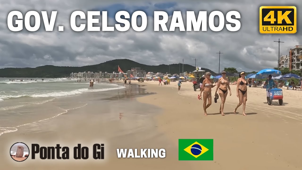 PLAYA DE PALMAS [El SECRETO mejor guardado del SUR de BRASIL] VERANO 2025 #walking  TOUR 4K UHD