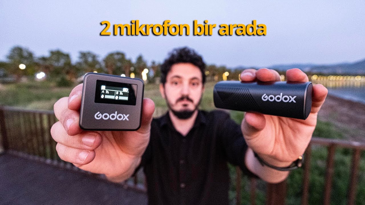 godox mikrofonlar 2 tane bir arada
