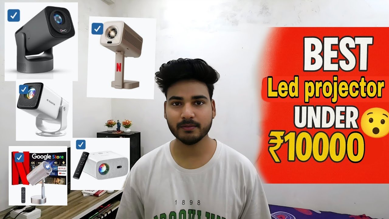 Best LED Projector Under ₹10,000 (2026) | Top Budget Projectors Review | Home Theatre Test