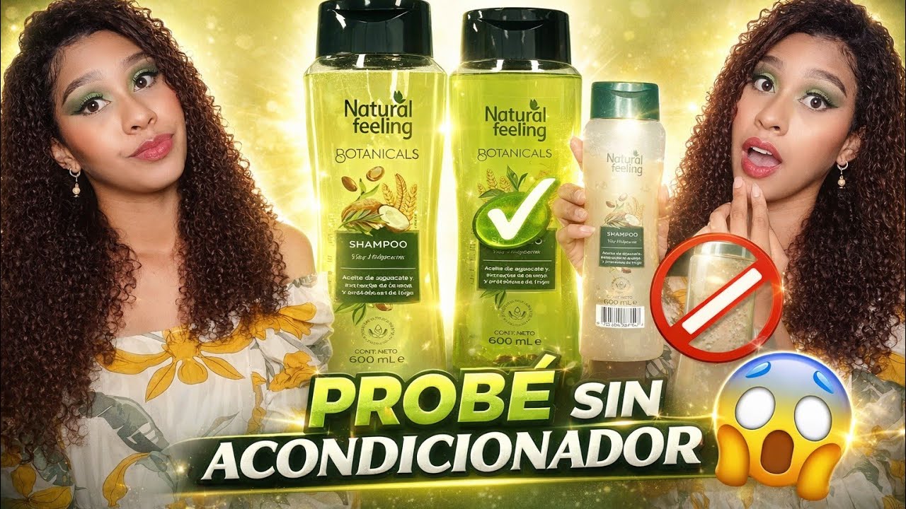 Natural feeling/ BOTANICALS SHAMPOO - Nutri Repair - NO CONDITIONER!! WHAT DO I THINK?