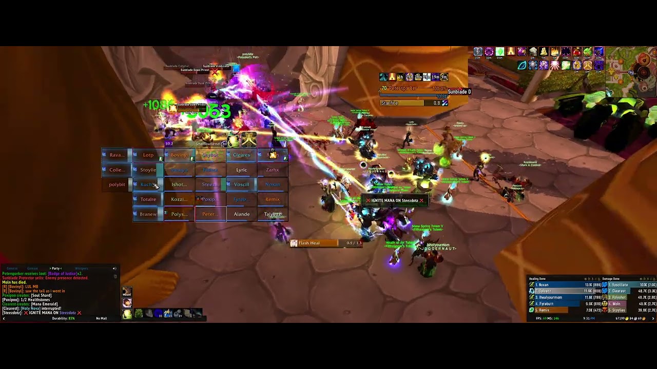 SWP - Holy Priest POV - TBC Classic