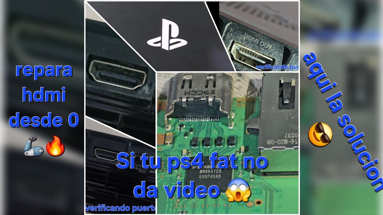 Ps4 fat no da imagen solucionalo facil diagnóstico y solucion de la falla 🔥