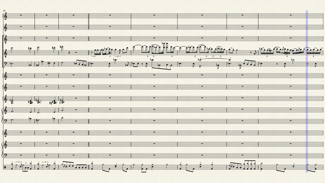 Frank Zappa - Alien Orifice (full score)