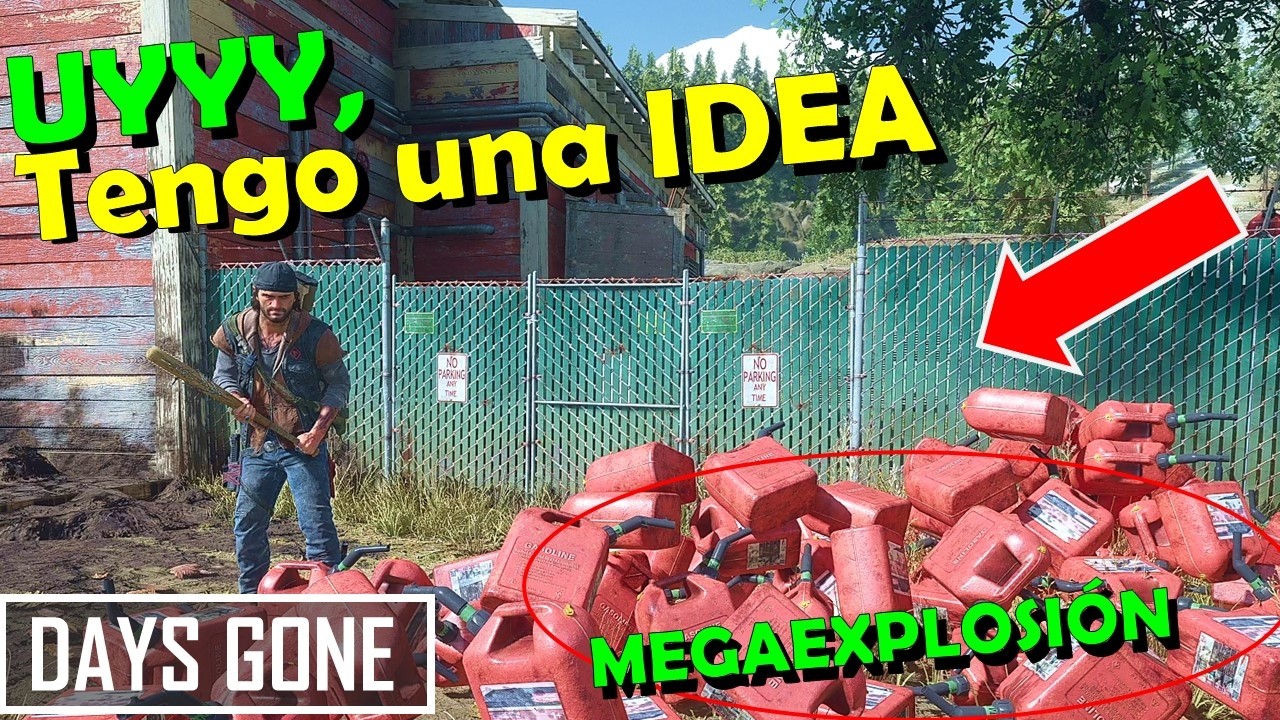 2 GRANDES TRUCOS: Gasolina INFINITA y Como VOLAR en DAYS GONE