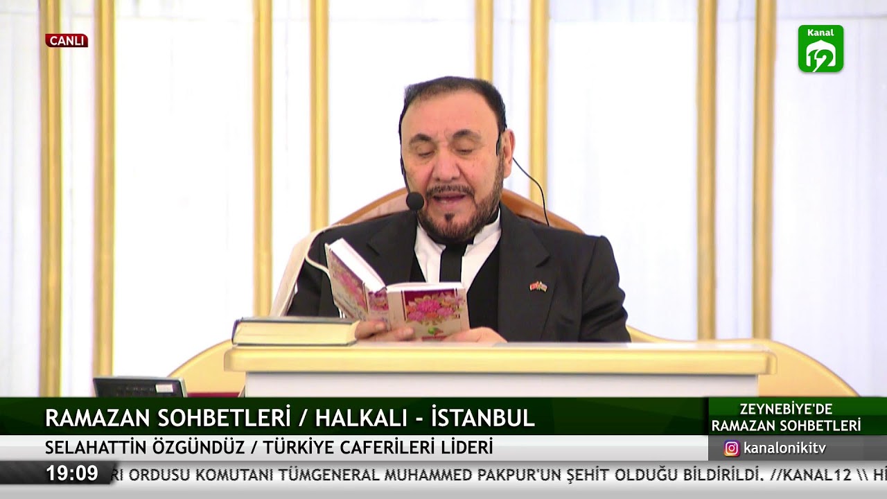 🔴KANAL 12 CANLI YAYIN / ZEYNEBİYE'DE RAMAZAN SOHBETLERİ