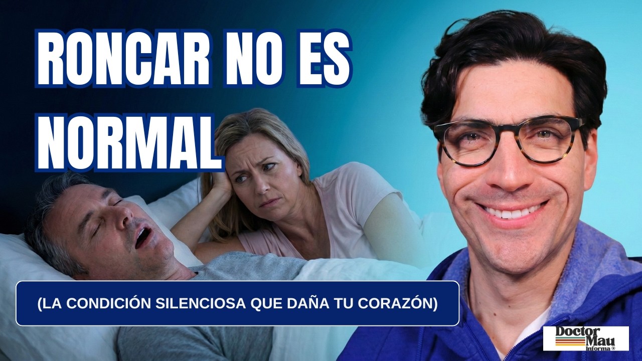 Roncar no es normal: la condición silenciosa que daña tu corazón