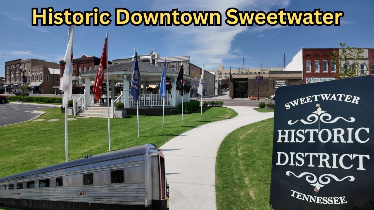Sweetwater Tennessee Walking Tour  Antiques, Main Street & Southern Hospitality