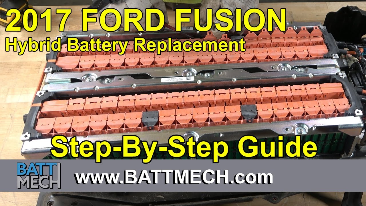 How to Replace/Repair/Fix a 2017 Ford Fusion Hybrid Battery Module Pack –Step-by-Step Guide