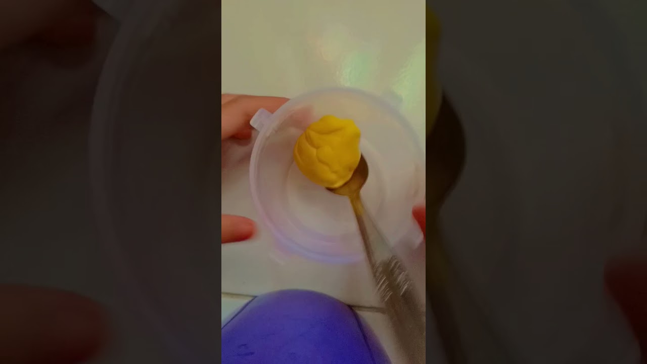 Bikin slime dari clay pake air dikit #newjeans #lyrics #dance #cafeestetik