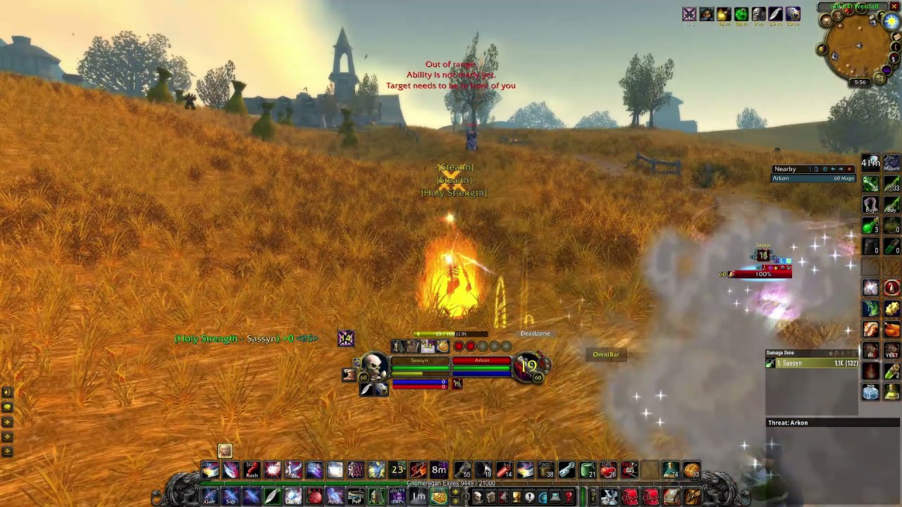Dropping Combat Mid-Gouge (Orc Stun Resist OP)