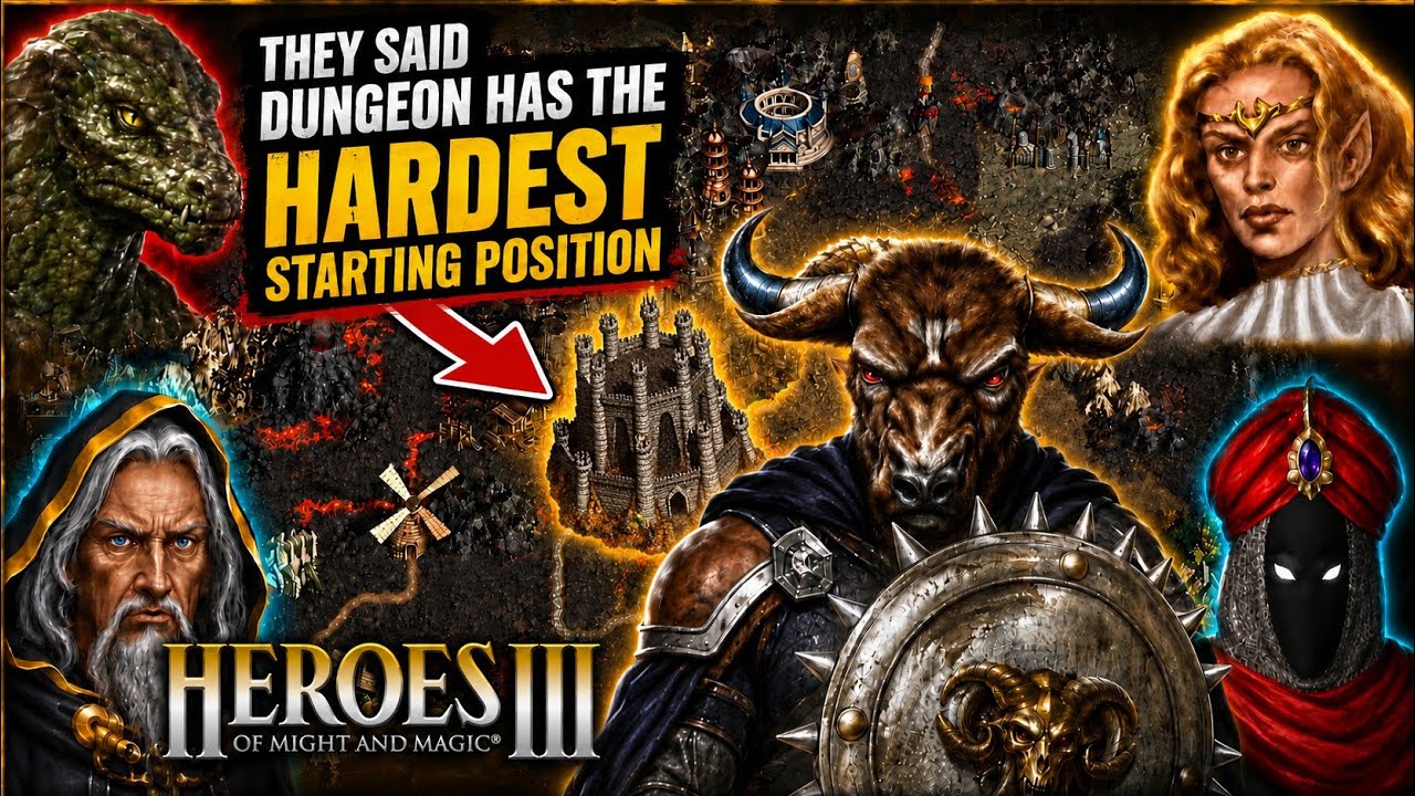 I Think I Picked the WORST Starting Position | Heroes III: Chaos and Corruption Part 1