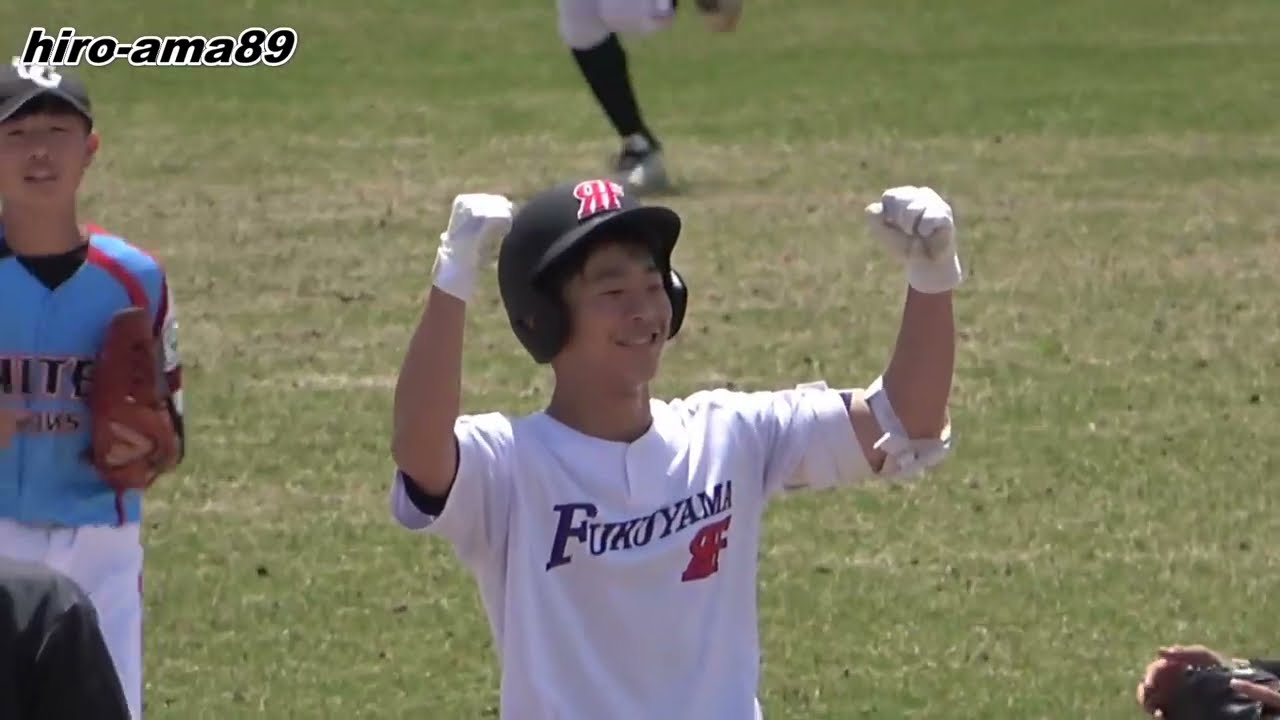 《中学硬式》【ダイジェスト】   ヤングＵＧ広島  対  福山ローズファイターズヤング   《第１３回ヤングリーグ ジュニア選手権大会広島支部予選・１回戦》