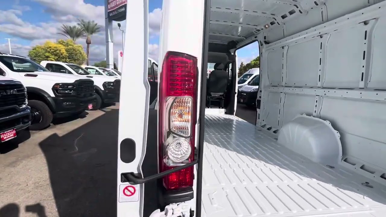 2026 Ram Promaster 3500 159 inch extended wheelbase cargo van