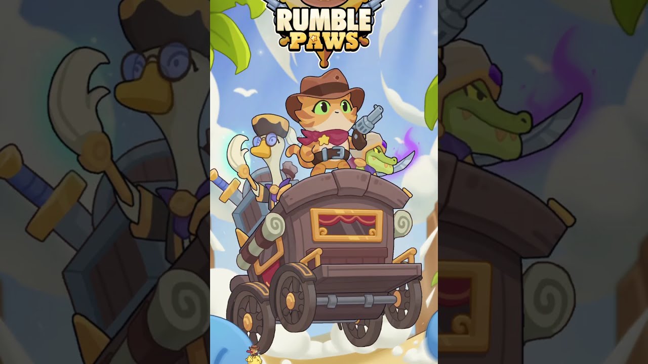 Rumble Paws: Backpack Fight Gameplay Part 1 | 1&2