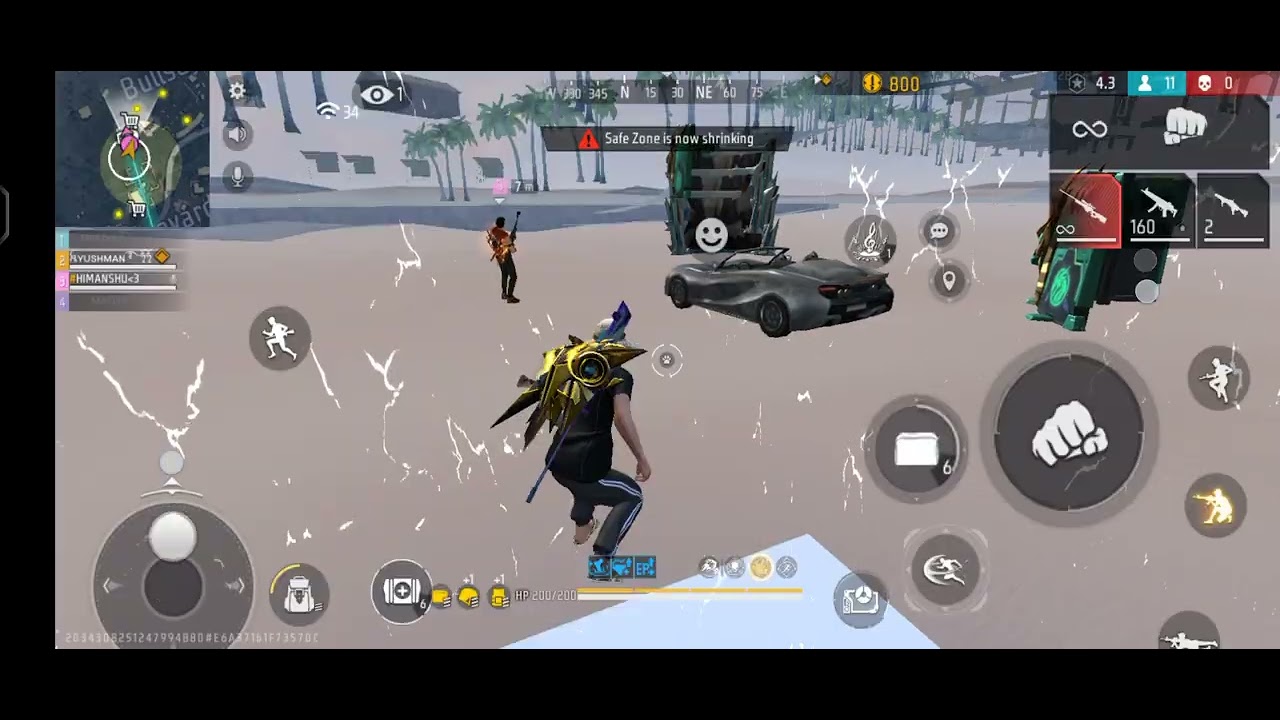 Free fire brigade mein glitch use karke andar jaen Booyah ki yAA